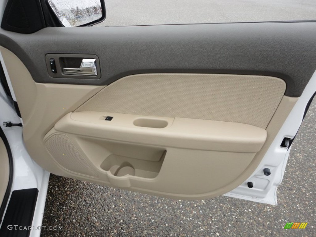 2009 Ford Fusion SEL Camel Door Panel Photo #59560587