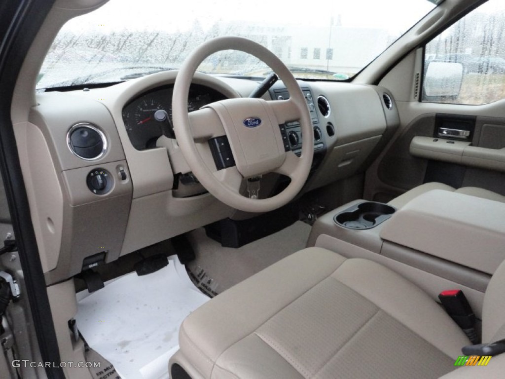2008 Ford F150 XLT SuperCab Tan Dashboard Photo #59560698