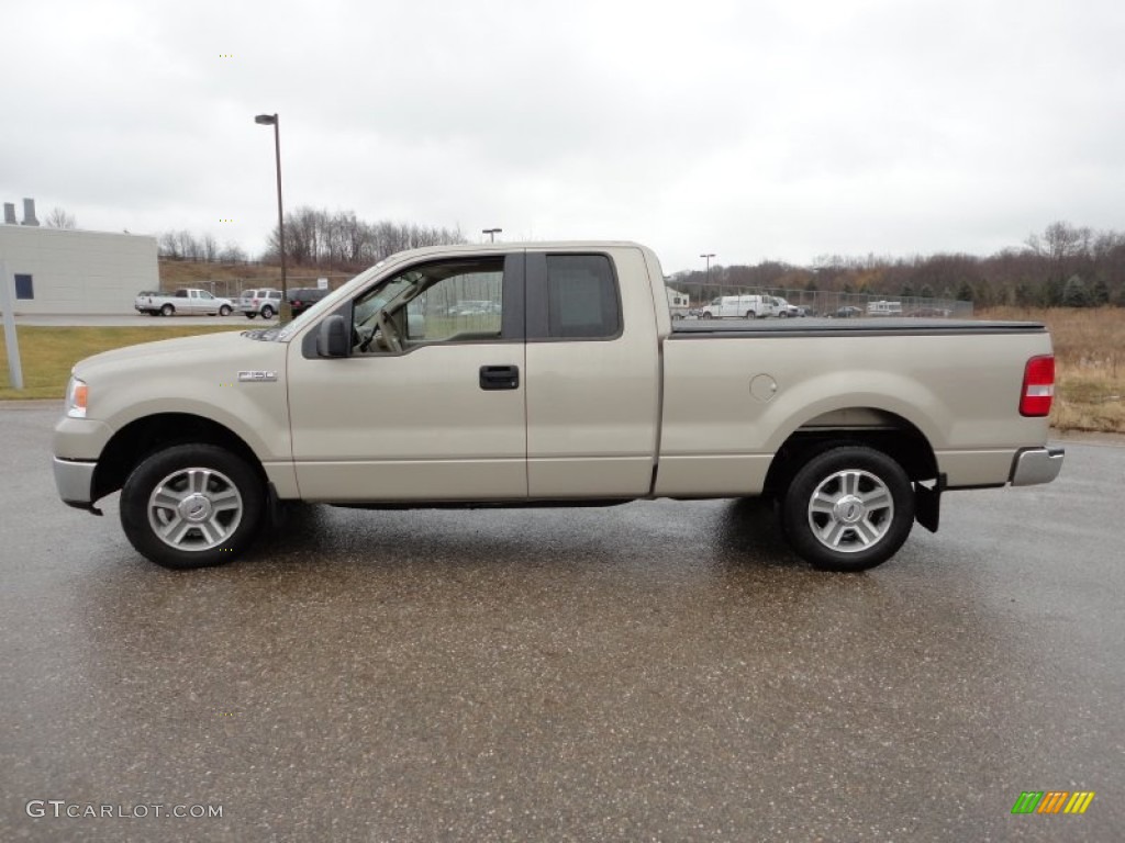 Pueblo Gold Metallic 2008 Ford F150 XLT SuperCab Exterior Photo #59560821