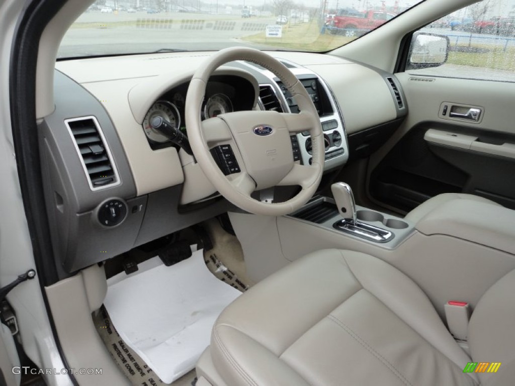 Medium Light Stone Interior 2007 Ford Edge SEL AWD Photo #59560989