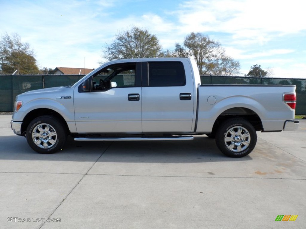 Ingot Silver Metallic 2012 Ford F150 XLT SuperCrew Exterior Photo #59562506