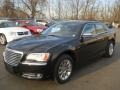 Brilliant Black Crystal Pearl 2011 Chrysler 300 Limited Exterior