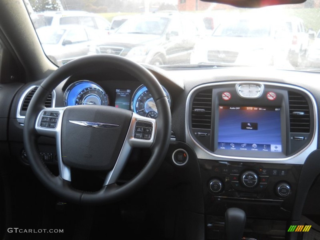 2011 Chrysler 300 Limited Black Dashboard Photo #59562582