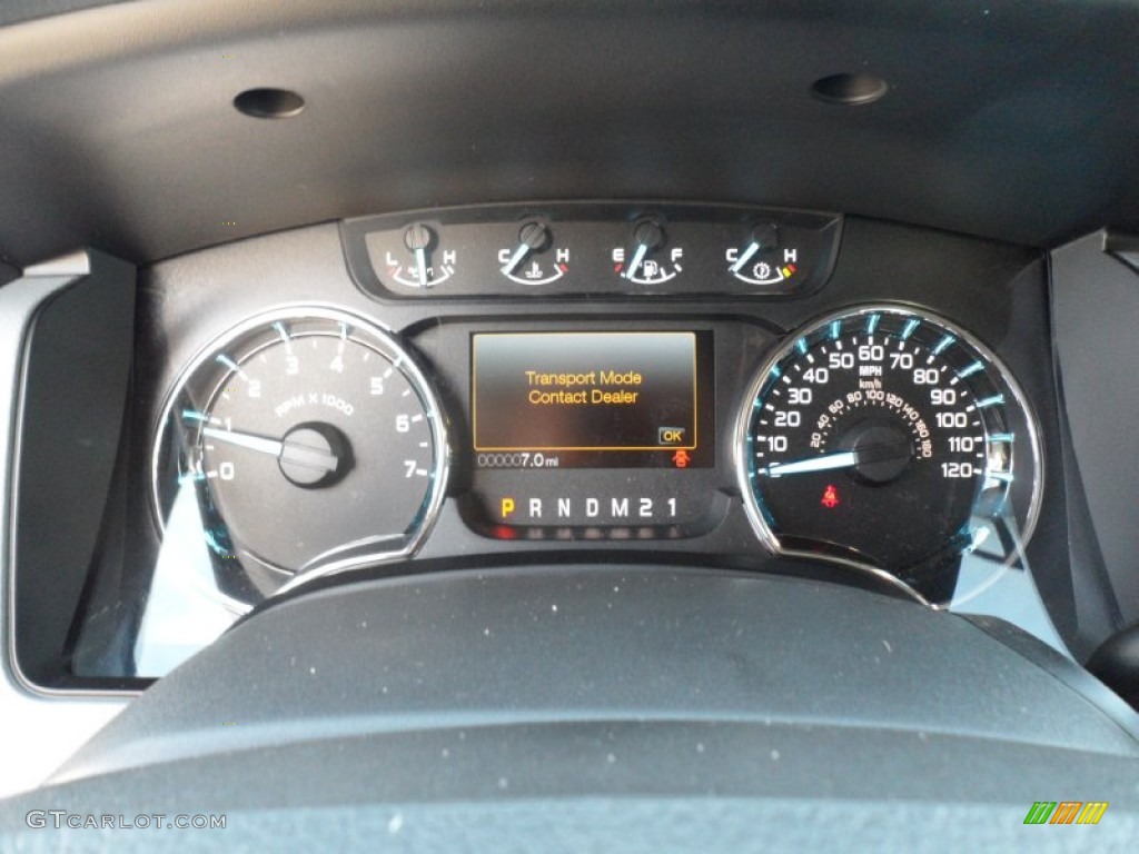 2012 Ford F150 XLT SuperCrew Gauges Photo #59562750