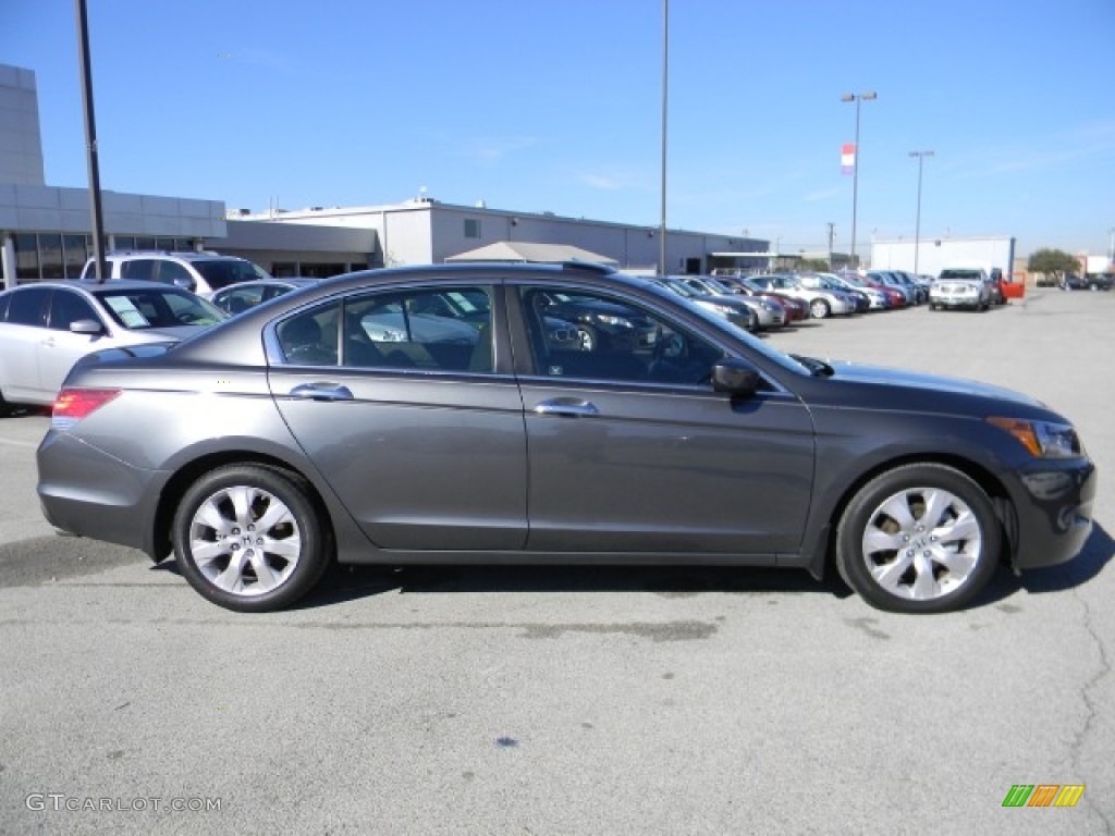 Polished Metal Metallic 2009 Honda Accord EX V6 Sedan Exterior Photo #59563194