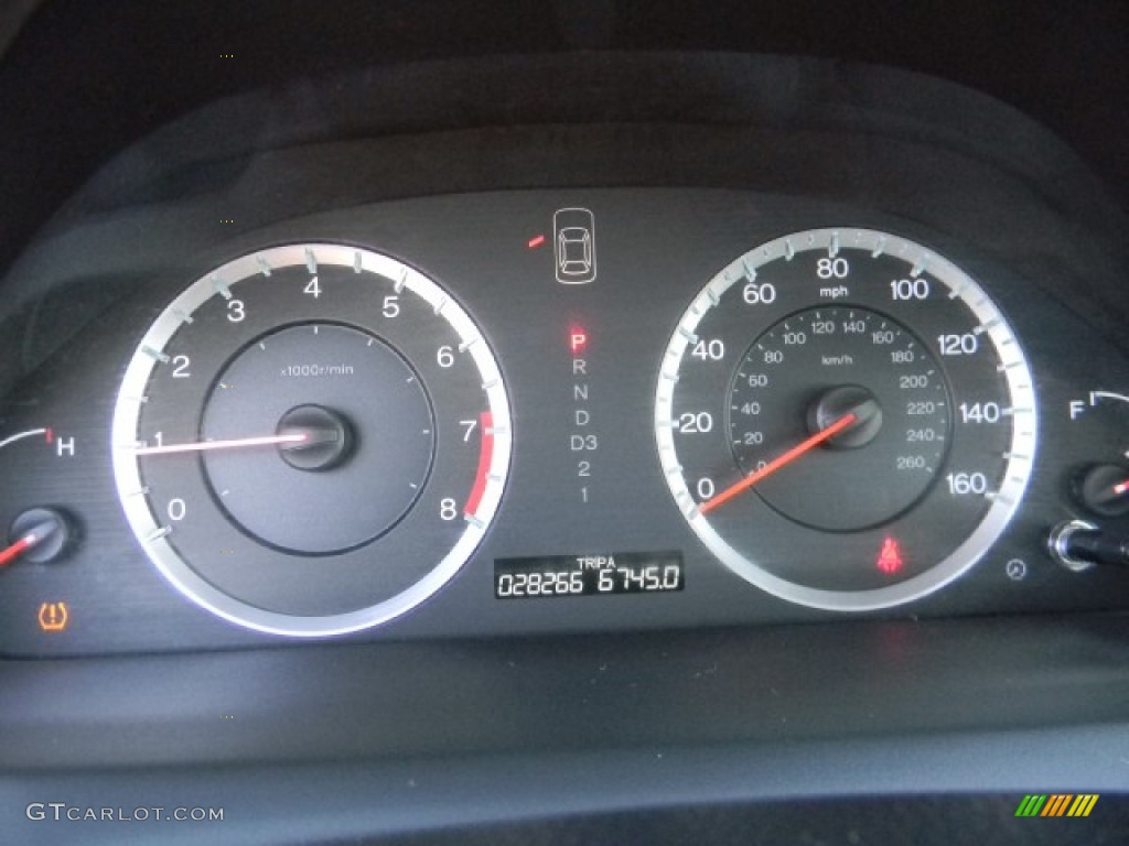 2009 Honda Accord EX V6 Sedan Gauges Photo #59563264