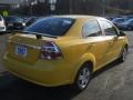 2007 Summer Yellow Chevrolet Aveo LS Sedan  photo #2