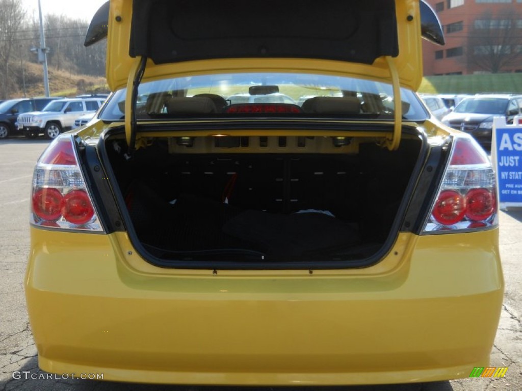 2007 Aveo LS Sedan - Summer Yellow / Charcoal Black photo #6