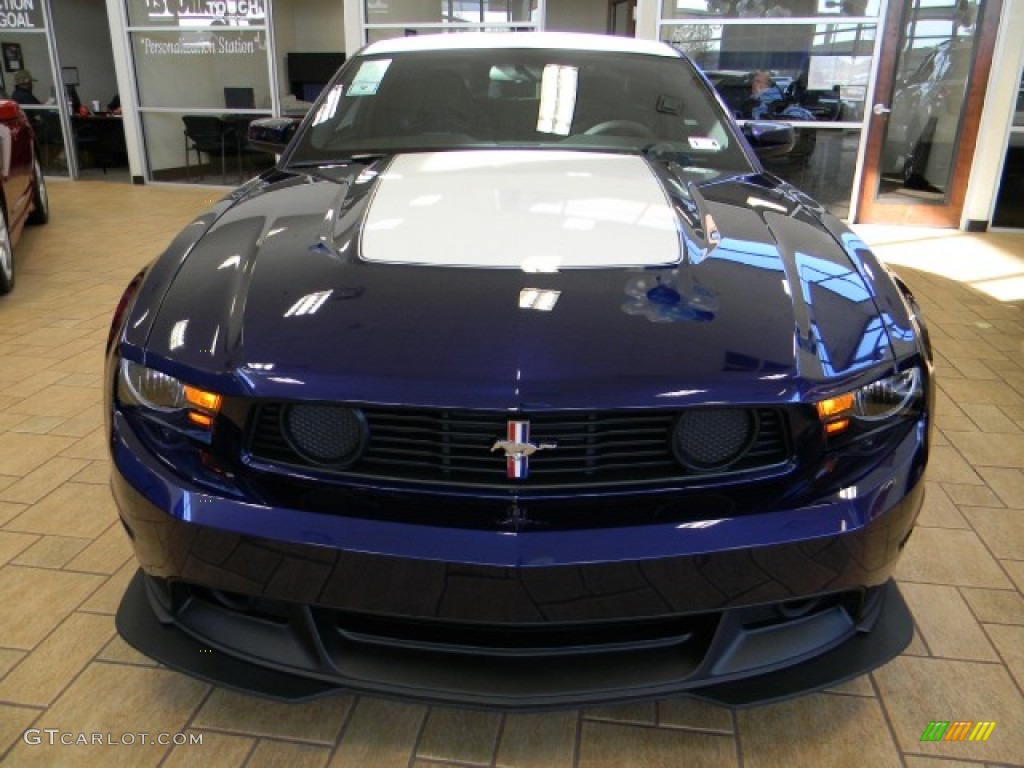 2012 Mustang Boss 302 - Kona Blue Metallic / Charcoal Black Recaro Sport Seats photo #2