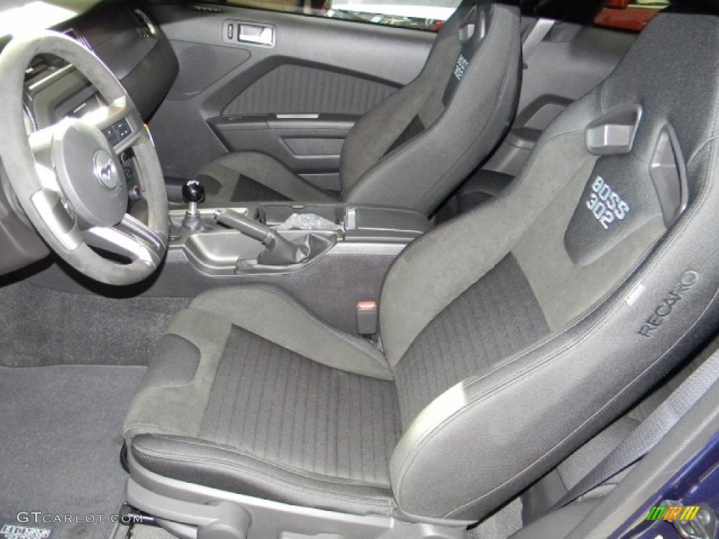 2012 Mustang Boss 302 - Kona Blue Metallic / Charcoal Black Recaro Sport Seats photo #8
