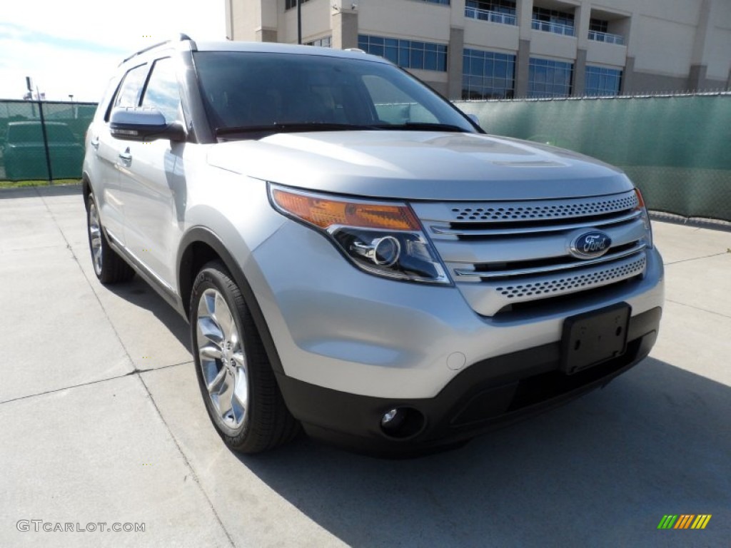 2012 Explorer Limited - Ingot Silver Metallic / Medium Light Stone photo #1