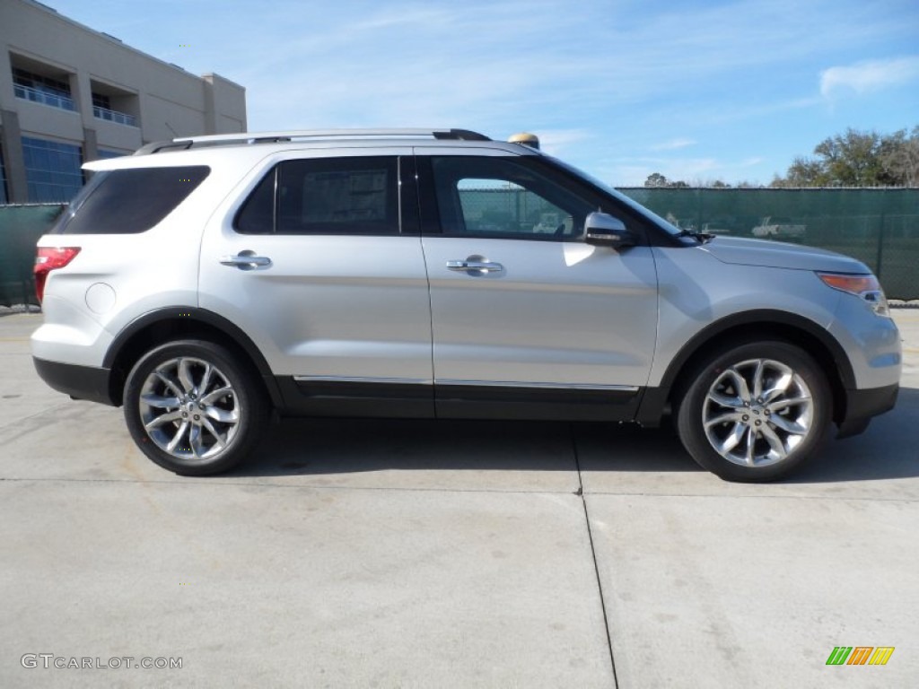 2012 Explorer Limited - Ingot Silver Metallic / Medium Light Stone photo #2