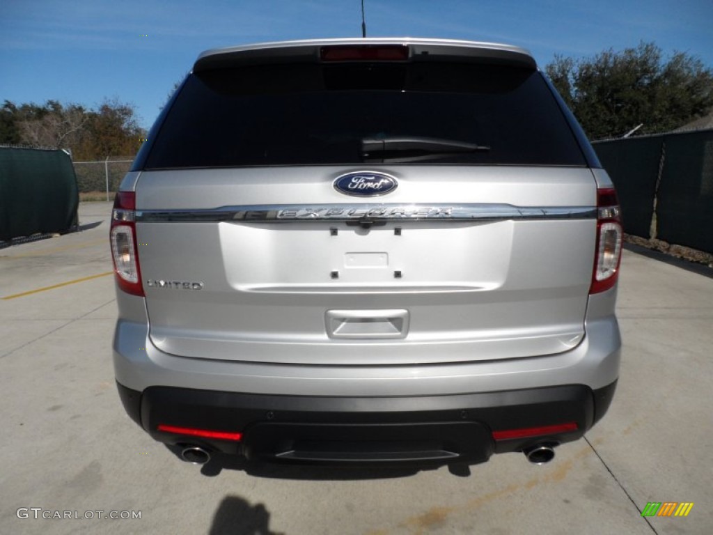 2012 Explorer Limited - Ingot Silver Metallic / Medium Light Stone photo #4