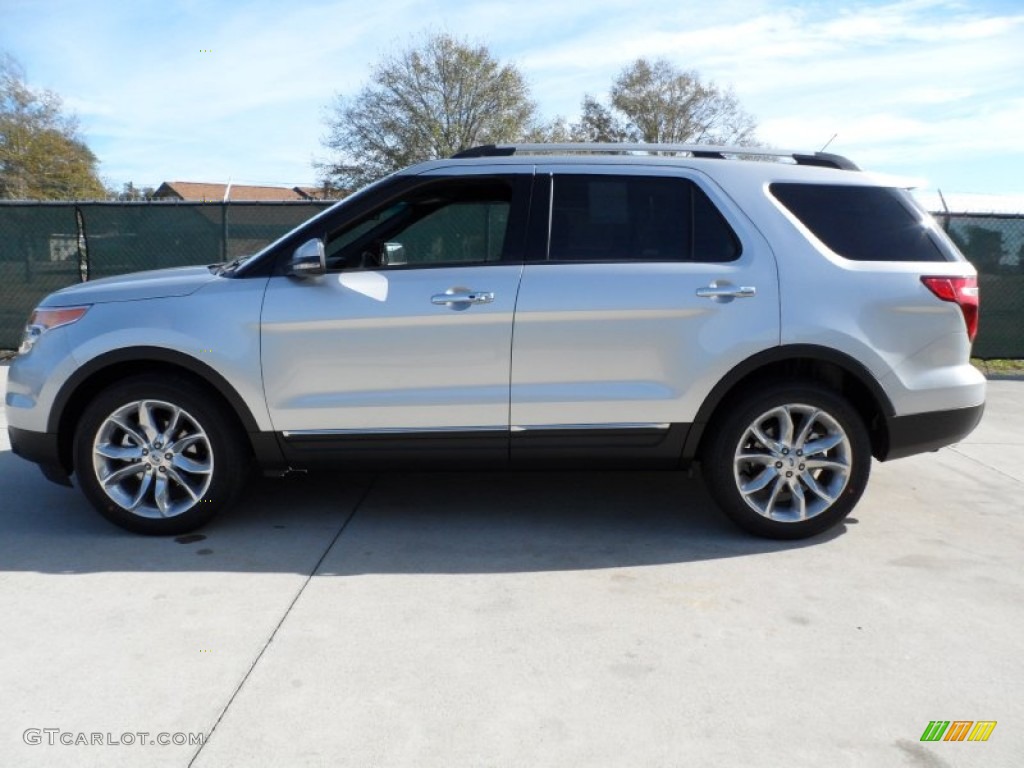 2012 Explorer Limited - Ingot Silver Metallic / Medium Light Stone photo #6