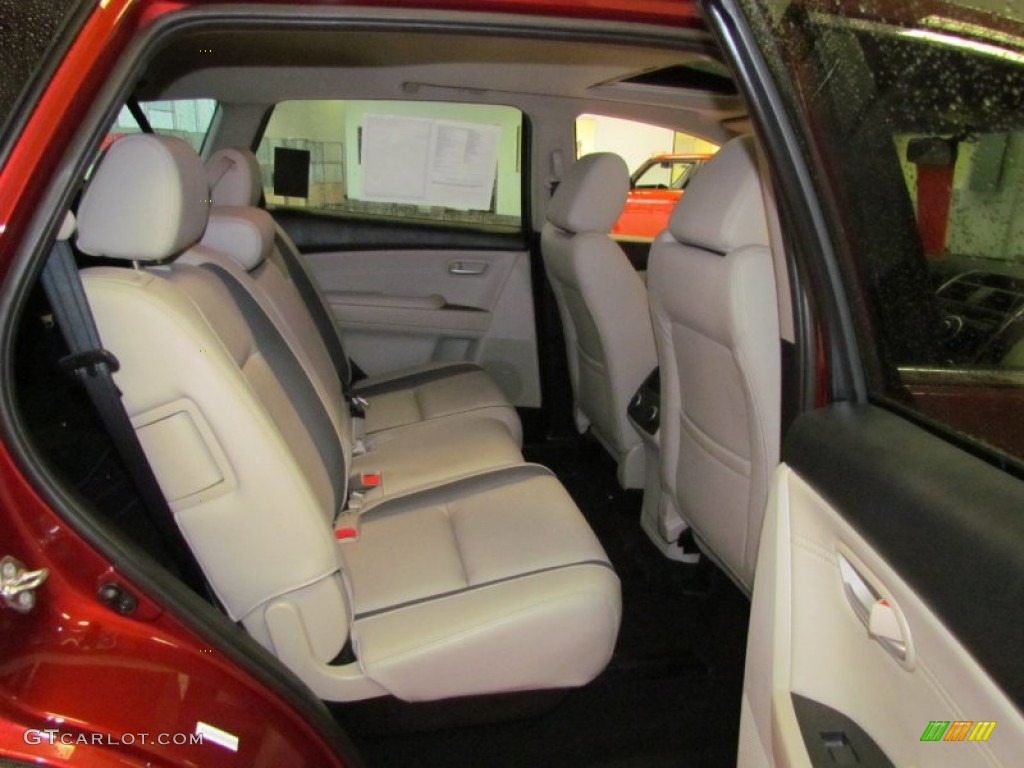 2009 CX-9 Touring AWD - Copper Red Mica / Sand photo #24