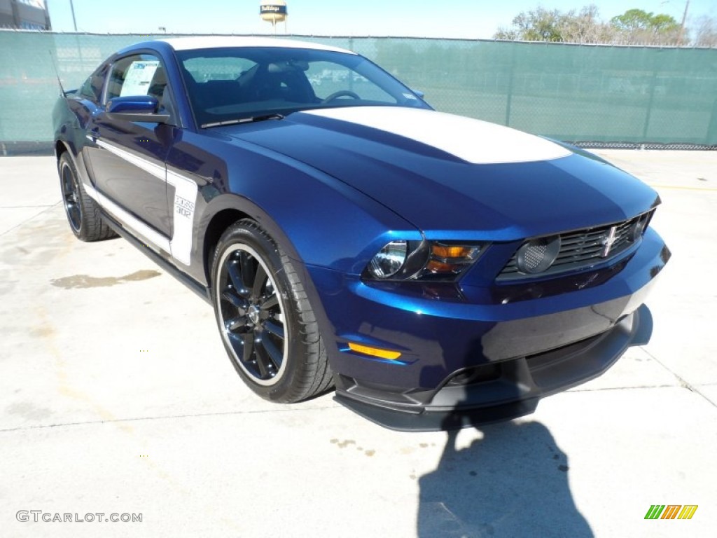 Kona Blue Metallic 2012 Ford Mustang Boss 302 Exterior Photo #59565231