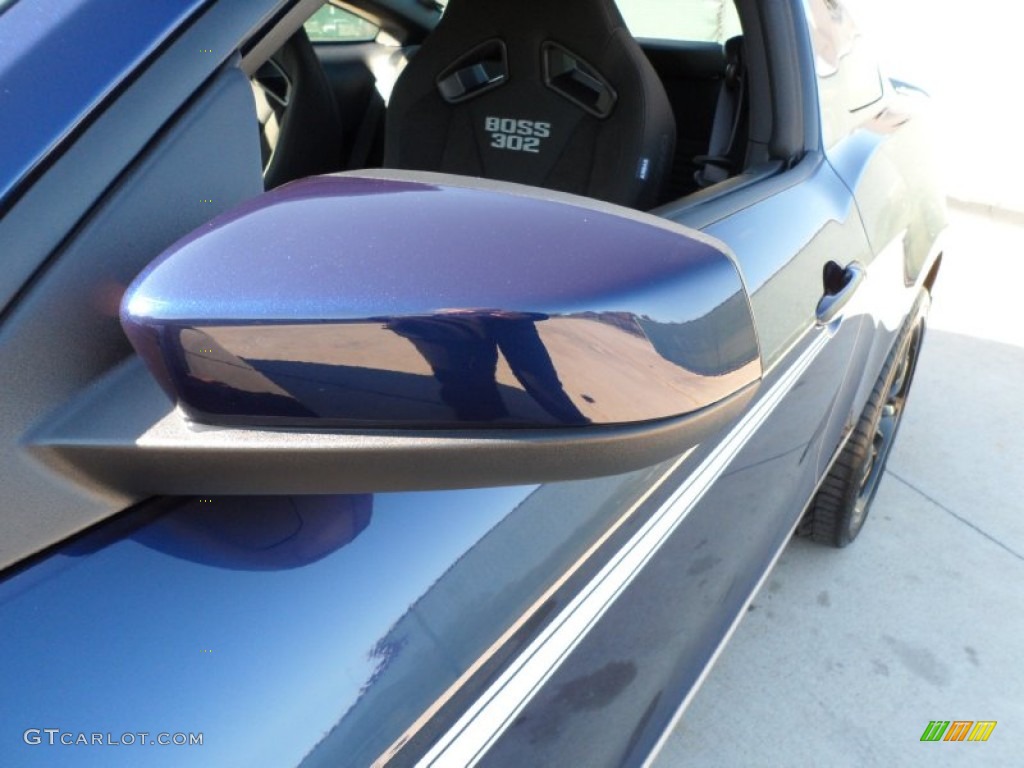2012 Mustang Boss 302 - Kona Blue Metallic / Charcoal Black Recaro Sport Seats photo #14