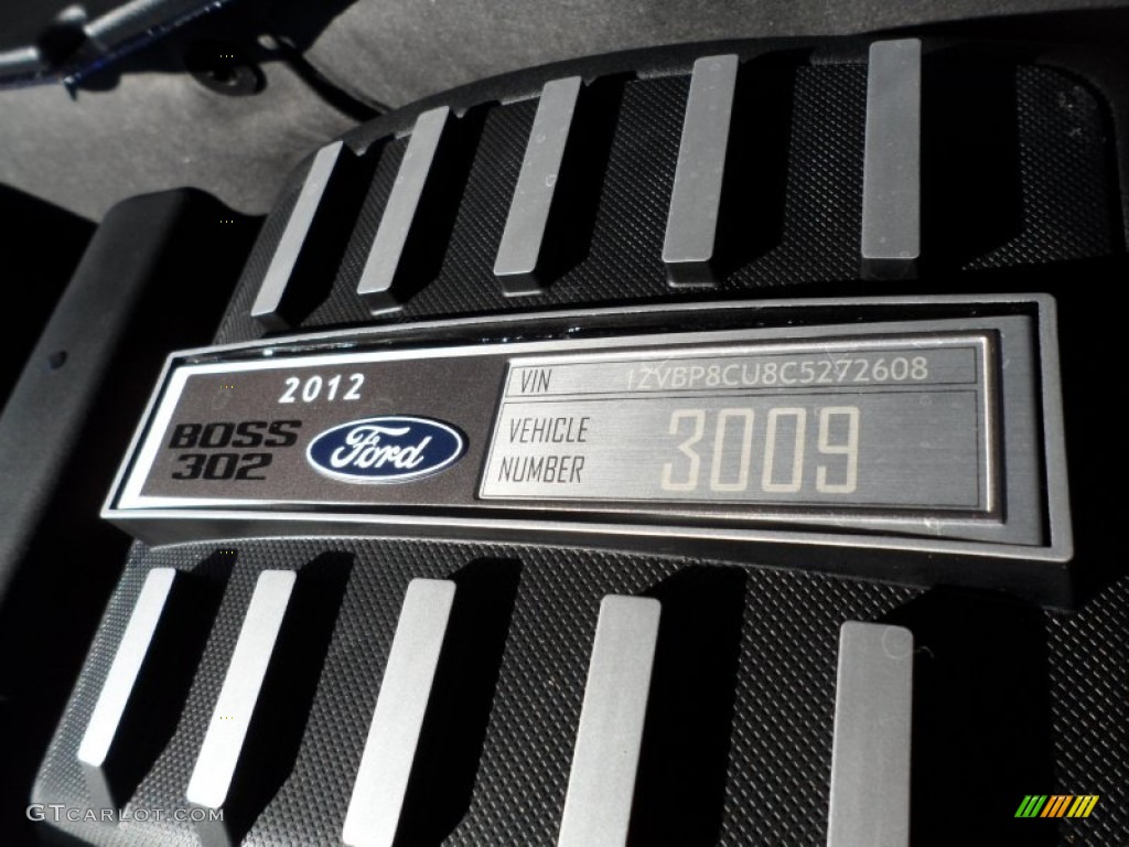 2012 Ford Mustang Boss 302 5.0 Liter Hi-Po DOHC 32-Valve Ti-VCT V8 Engine Photo #59565408