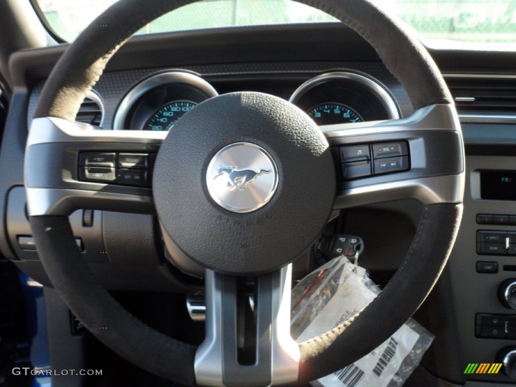 2012 Ford Mustang Boss 302 Charcoal Black Recaro Sport Seats Steering Wheel Photo #59565534