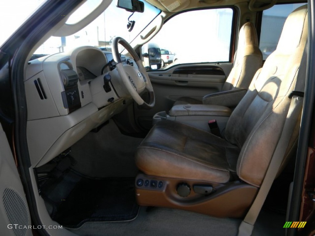 2007 Ford F250 Super Duty King Ranch Crew Cab Interior Photo
