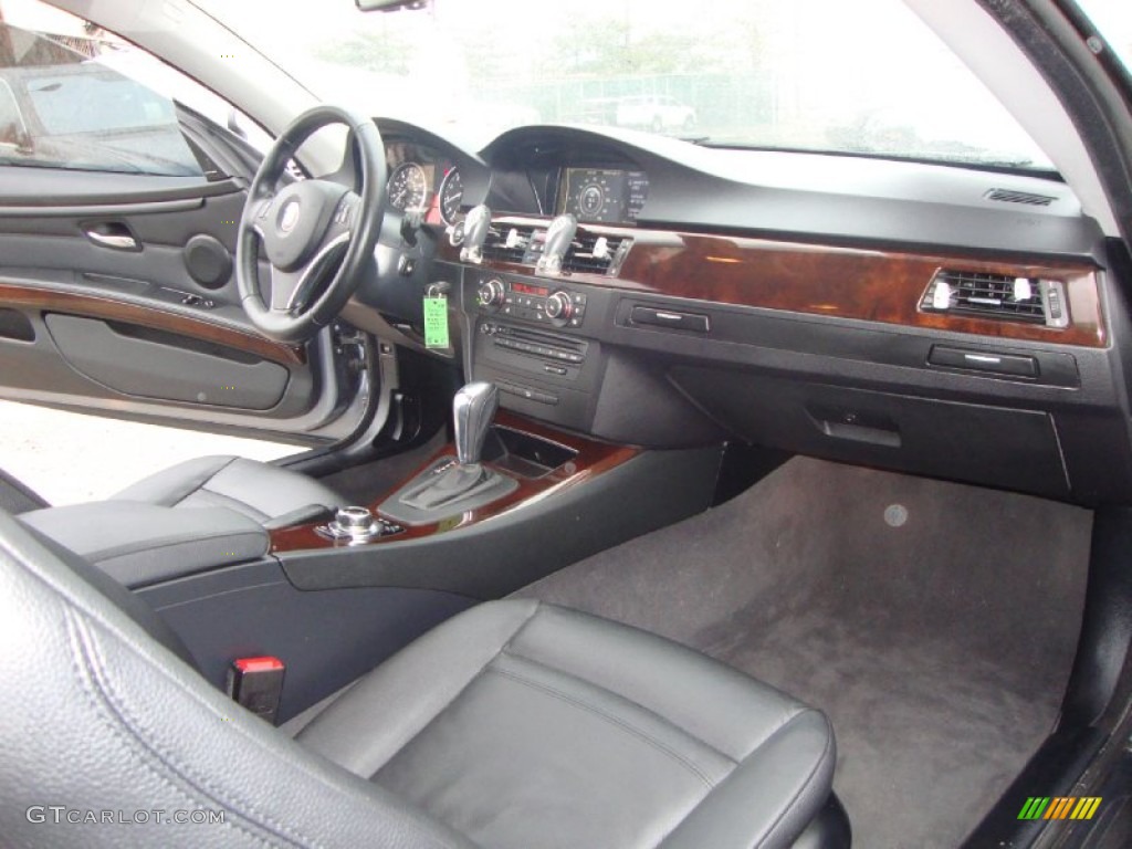 2011 3 Series 328i xDrive Coupe - Space Gray Metallic / Black photo #9