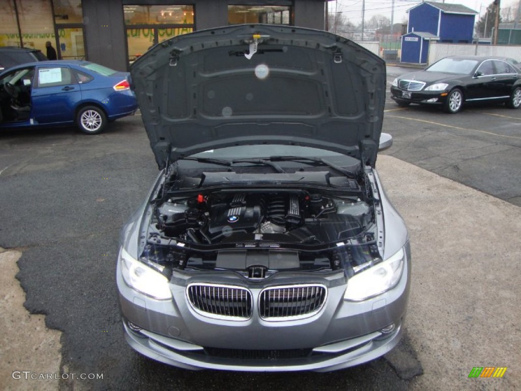 2011 3 Series 328i xDrive Coupe - Space Gray Metallic / Black photo #32