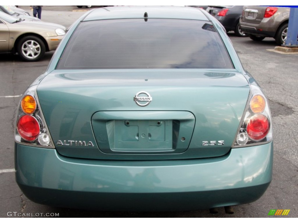 2002 Altima 2.5 S - Seascape Light Blue / Charcoal Black photo #8