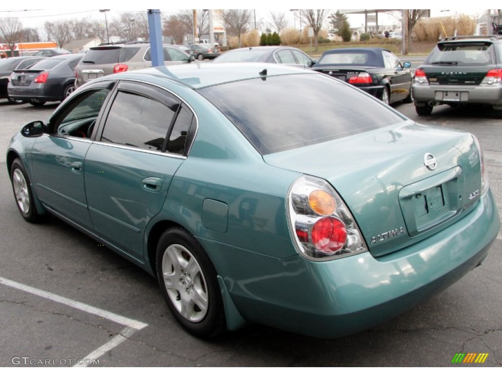 2002 Altima 2.5 S - Seascape Light Blue / Charcoal Black photo #11