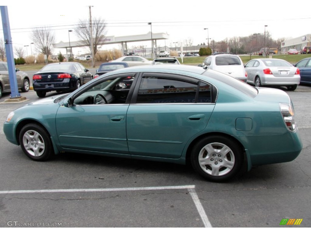 2002 Altima 2.5 S - Seascape Light Blue / Charcoal Black photo #13