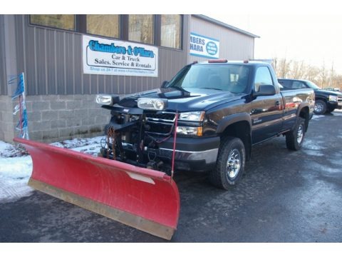 2006 Chevrolet Silverado 2500HD Work Truck Regular Cab 4x4 Plow Truck Data, Info and Specs