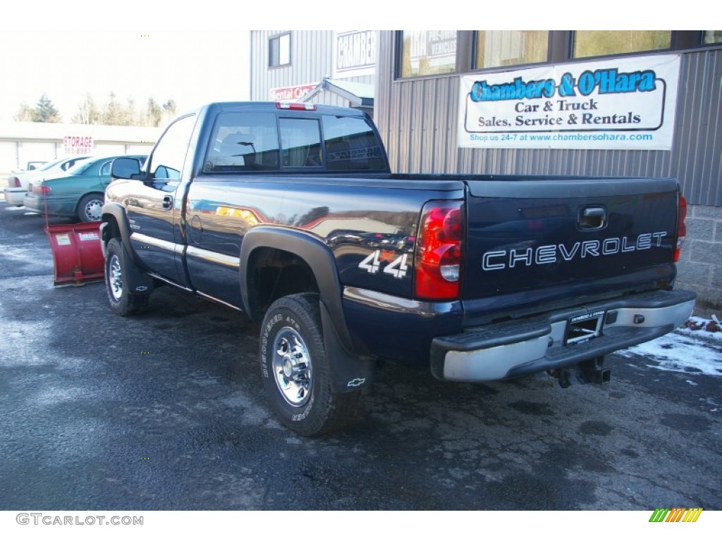 2006 Silverado 2500HD Work Truck Regular Cab 4x4 Plow Truck - Black / Dark Charcoal photo #12