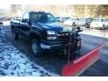 Black - Silverado 2500HD Work Truck Regular Cab 4x4 Plow Truck Photo No. 16