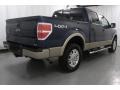 2010 Dark Blue Pearl Metallic Ford F150 Lariat SuperCrew 4x4  photo #4