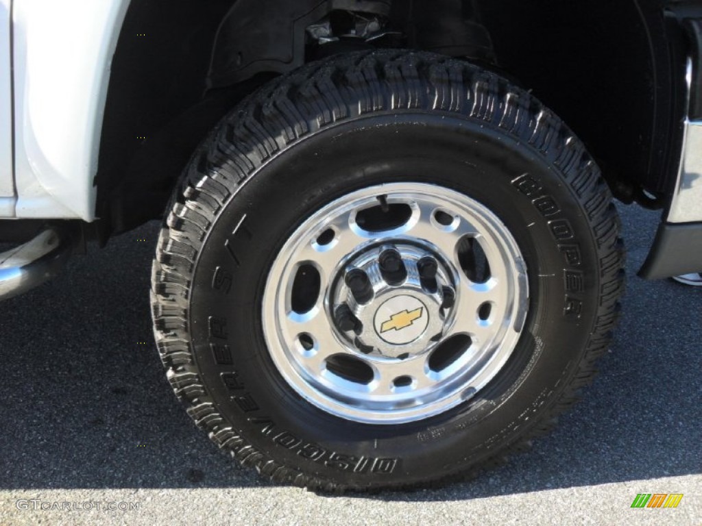 2004 Silverado 2500HD LS Crew Cab 4x4 - Summit White / Dark Charcoal photo #23