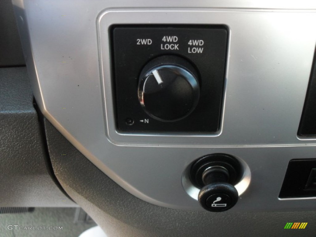 2008 Dodge Ram 2500 Laramie Quad Cab 4x4 Controls Photo #59568810
