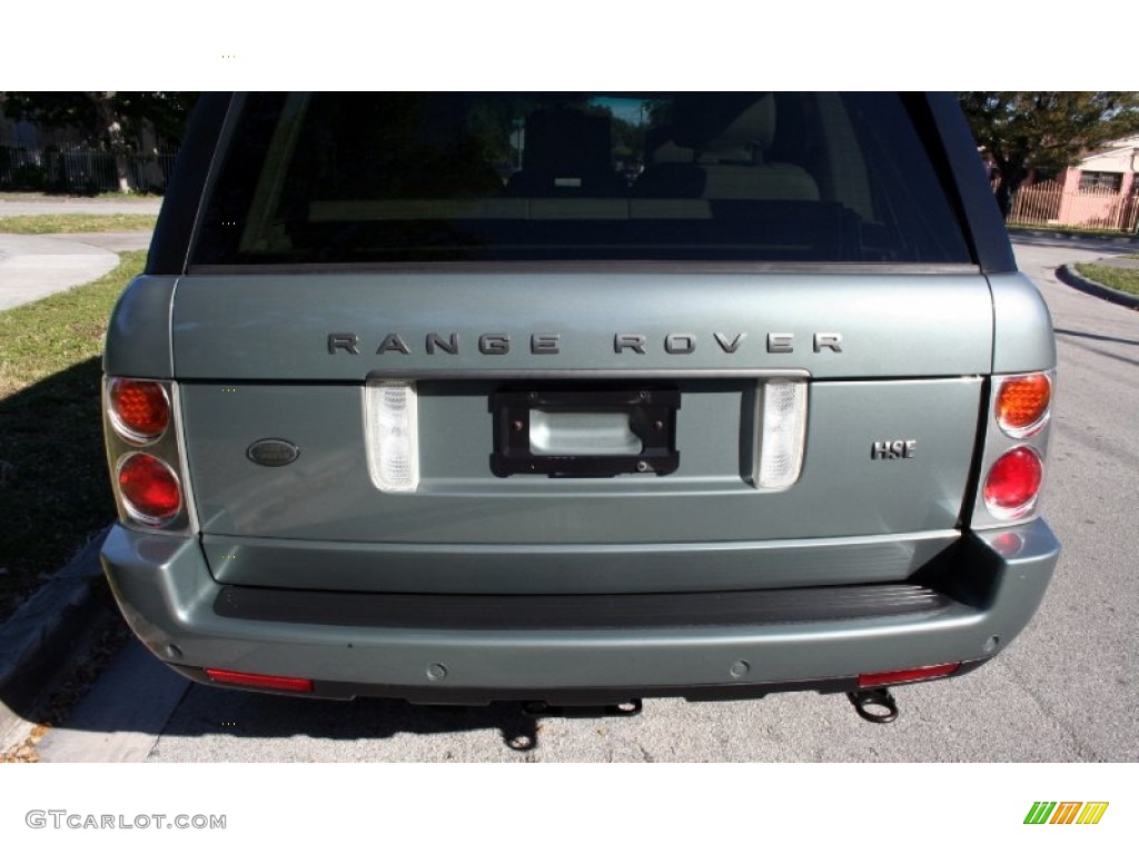 2004 Range Rover HSE - Giverny Green Metallic / Sand/Jet Black photo #18