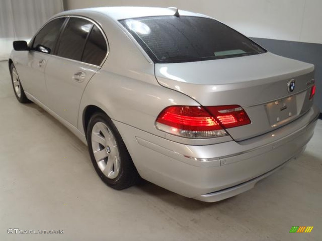 2006 7 Series 750i Sedan - Titanium Silver Metallic / Basalt Grey/Flannel Grey photo #19