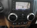 2012 Jeep Wrangler Unlimited Black/Dark Saddle Interior Navigation Photo