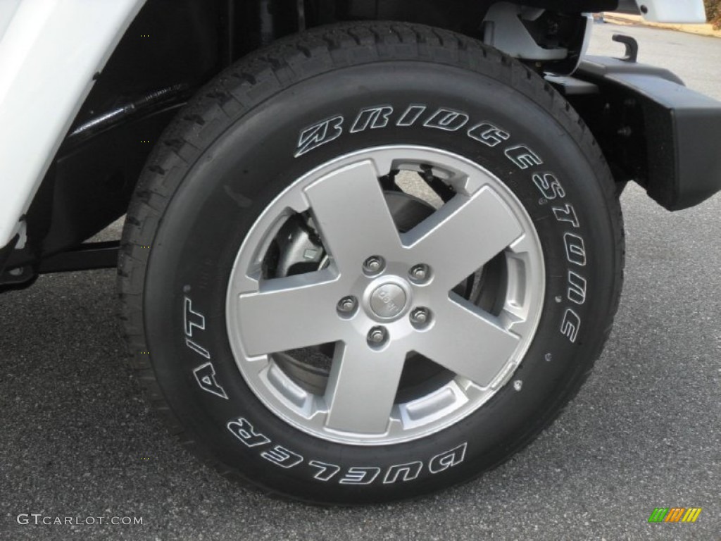 2012 Jeep Wrangler Unlimited Sahara 4x4 Wheel Photo #59569983