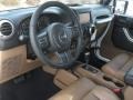 Black/Dark Saddle Interior Photo for 2012 Jeep Wrangler Unlimited #59570007