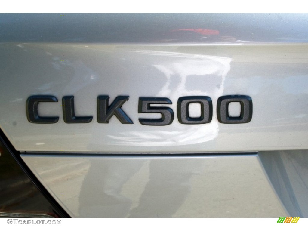2004 CLK 500 Cabriolet - Brilliant Silver Metallic / Charcoal/Dark Ash photo #30