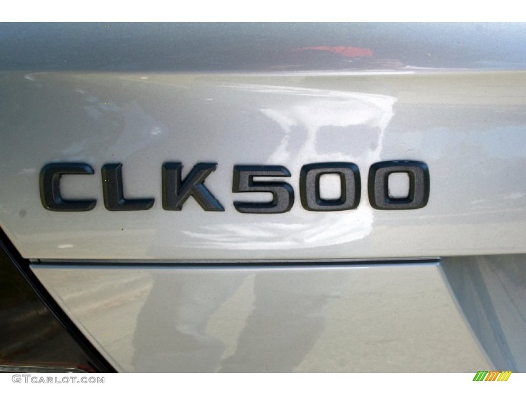 2004 CLK 500 Cabriolet - Brilliant Silver Metallic / Charcoal/Dark Ash photo #31