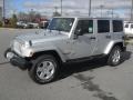 Bright Silver Metallic - Wrangler Unlimited Sahara 4x4 Photo No. 1