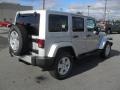 Bright Silver Metallic - Wrangler Unlimited Sahara 4x4 Photo No. 4