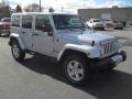 Bright Silver Metallic - Wrangler Unlimited Sahara 4x4 Photo No. 5