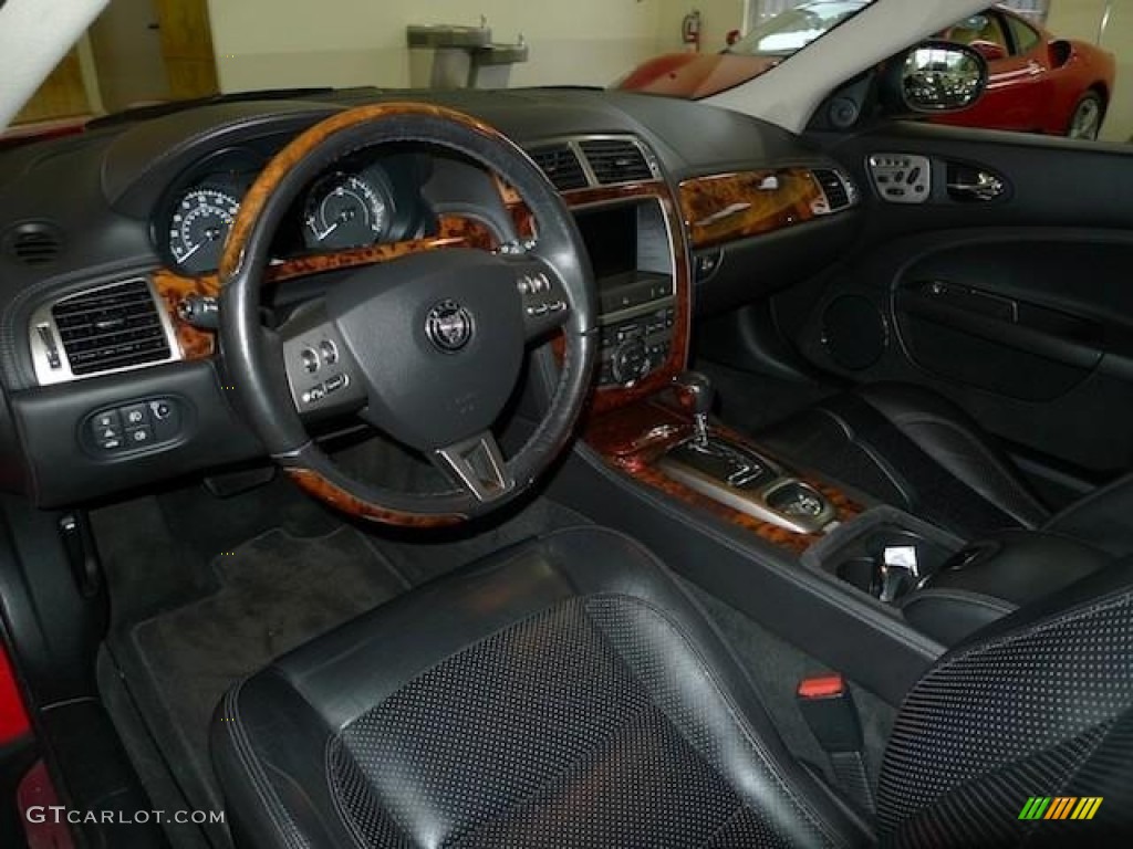 Charcoal Interior 2007 Jaguar XK XK8 Coupe Photo #59570547