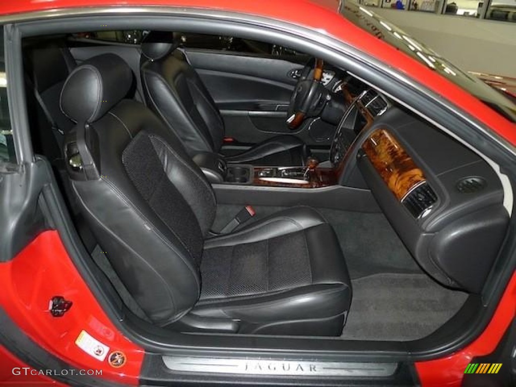Charcoal Interior 2007 Jaguar XK XK8 Coupe Photo #59570634
