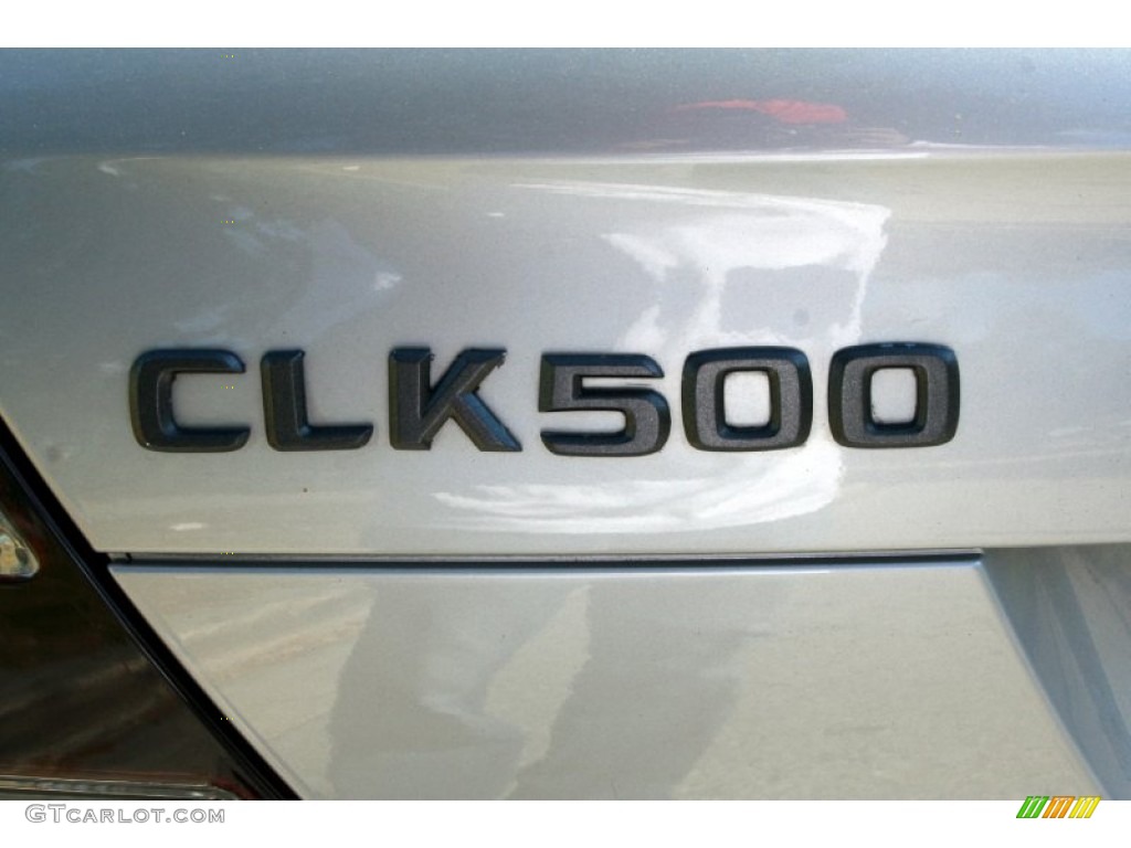 2004 CLK 500 Cabriolet - Brilliant Silver Metallic / Charcoal/Dark Ash photo #90