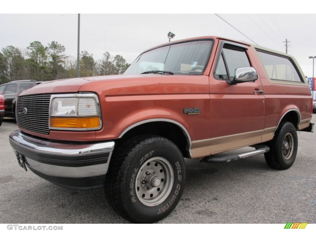 Medium Palomino Metallic 1994 Ford Bronco Eddie Bauer 4x4 Exterior Photo #59570710