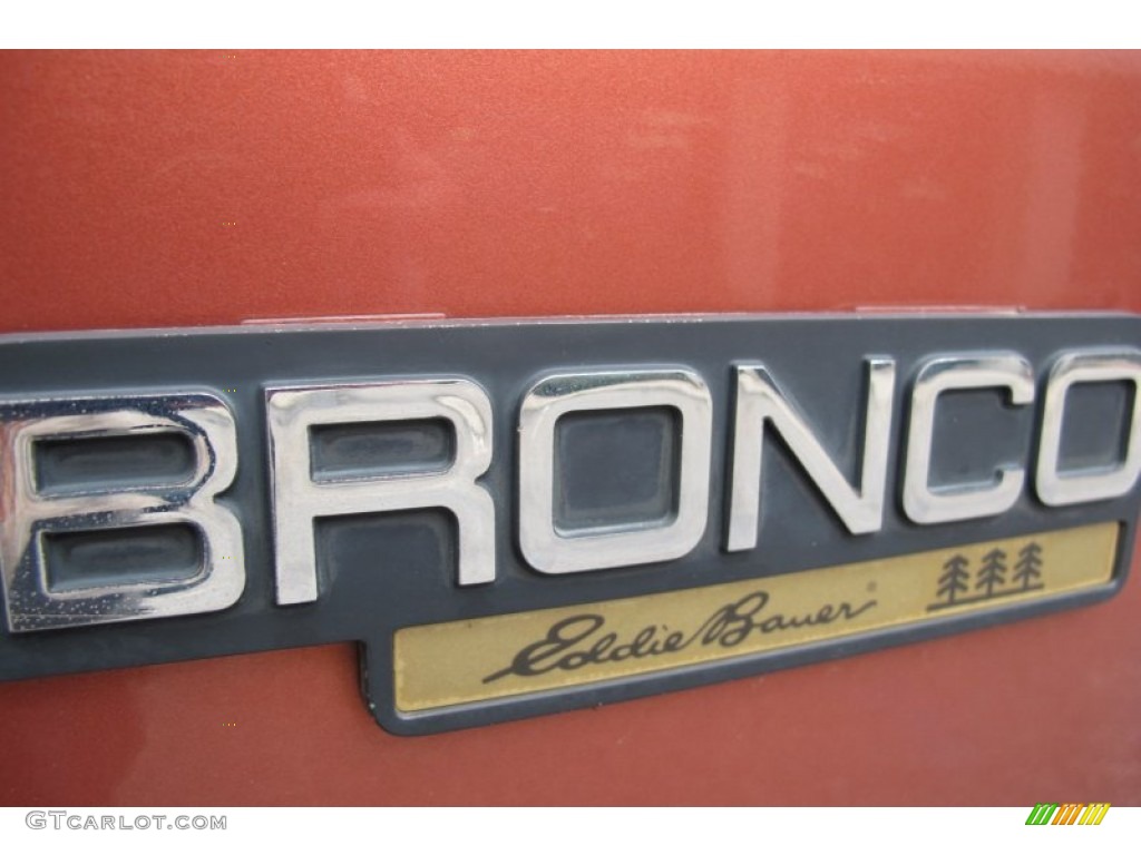 1994 Ford Bronco Eddie Bauer 4x4 Marks and Logos Photos